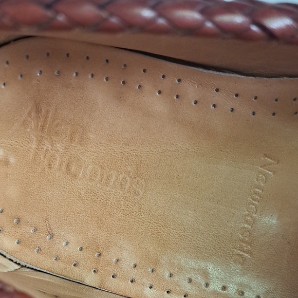 Allen Edmonds Men’s Loafers – Braided Trim Penny Slip-On – 9.5 EEE Wide - Picture 7 of 7